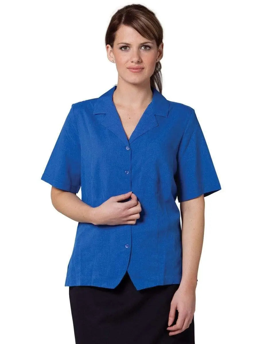 BENCHMARK Women's CoolDry Short Sleeve Overblouse M8614S Corporate Wear Benchmark